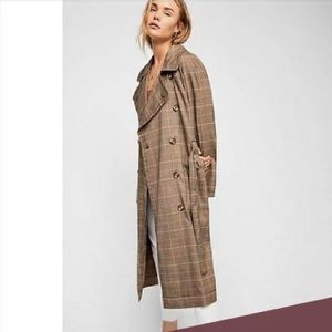 Free people Cecilia trench coat NWT